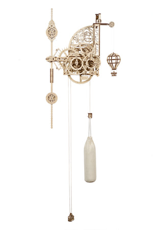 Aero Clock. Wall Clock with Pendulum